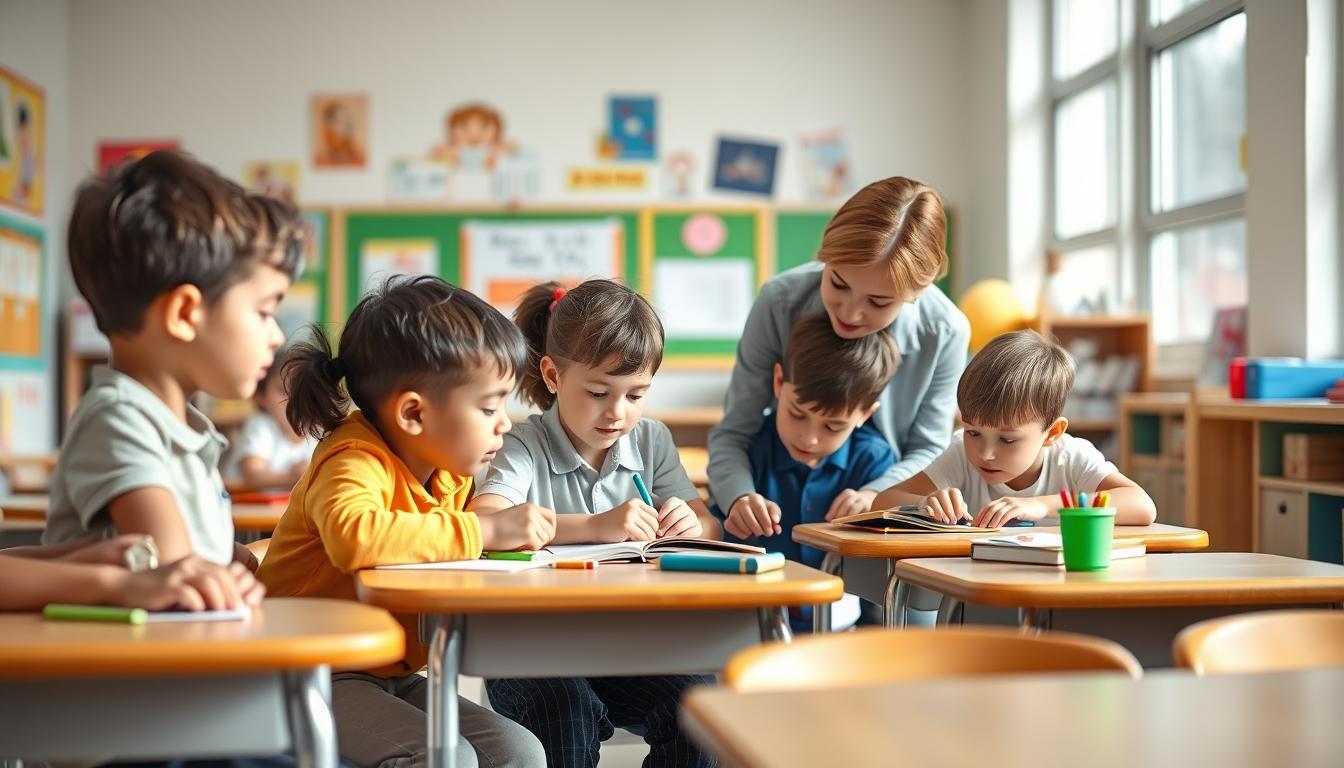 Student developing practical and academic skills